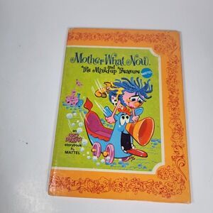 Vintage 1969 Upsy Downsy Mother What Now And The Mixed Up Treasure Mattel Book